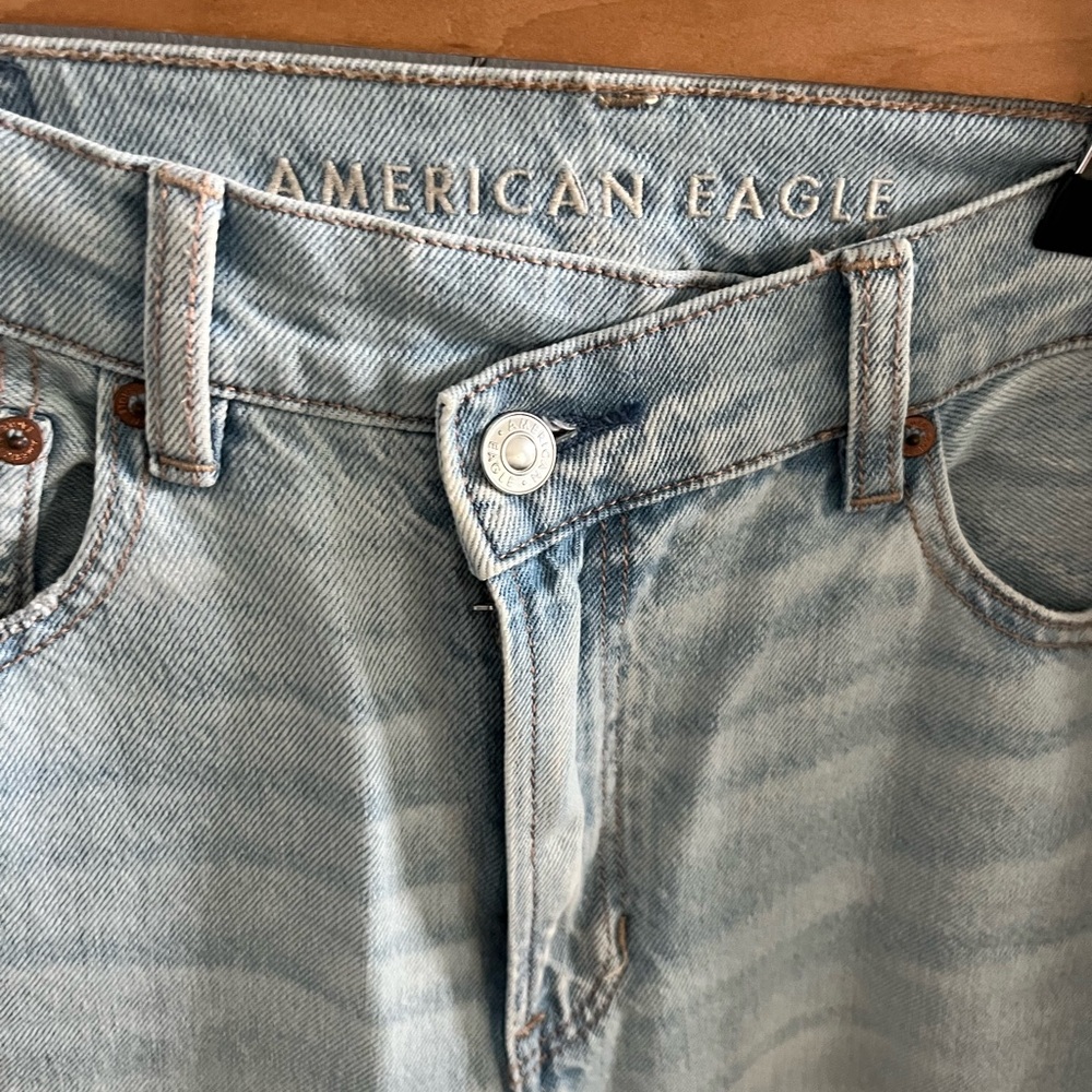 American Eagle Highest Rise Baggy Straight Jeans
